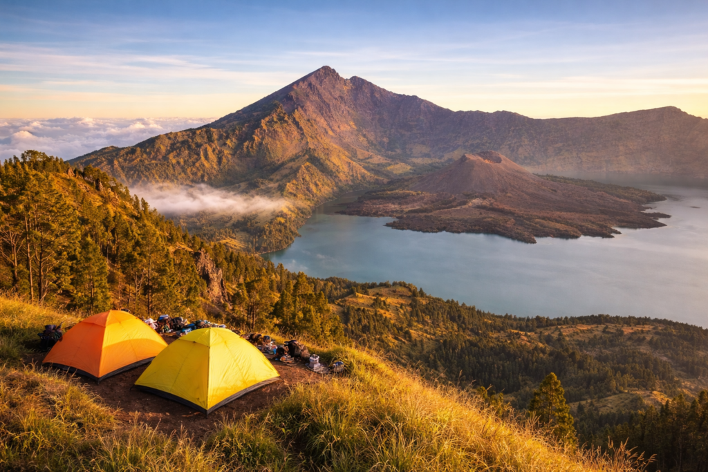 Senaru Crater Rim trek